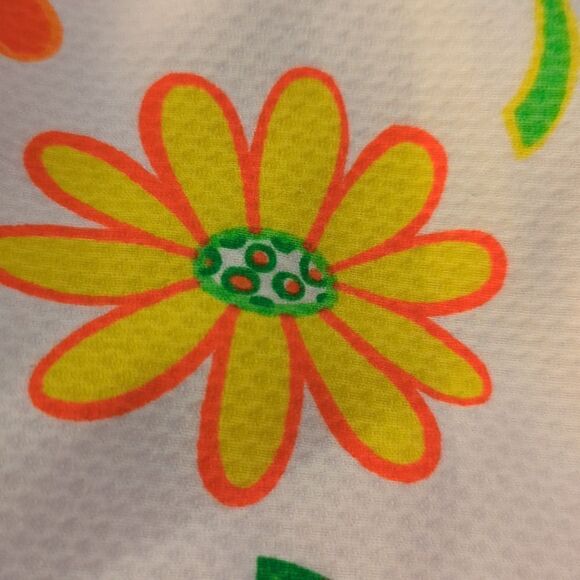 Florence Eiseman Girls groovy flower power print dress size 10 - Picture 4 of 7